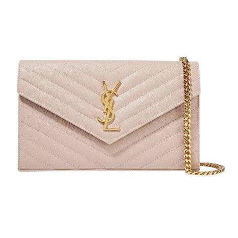 ysl pink white trim|vintage YSL purses for women.